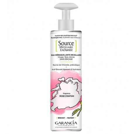 Garancia Source Micellaire Enchantée Micellar Cleansing Water with Old Rose 400 ml 3700928802065