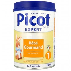 Picot Expert Bébé Gourmand 1 0-6 Months 800 g 3551101547910