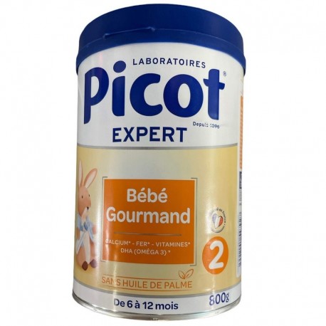 Picot Expert Bébé Gourmand 2 6-12 Mois 800 g 3551101547927