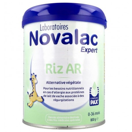 Novalac Expert Riz AR 0-36 Mois 800 g 3518071873012