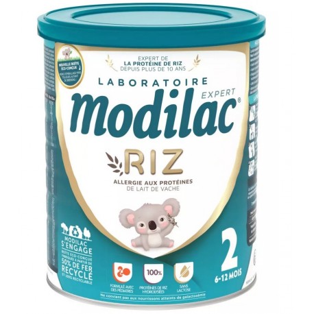 Modilac Expert Riz 2 6-12 Mois 800 g 3572731202659