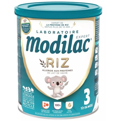 Modilac Expert Riz 3 12-36 Mois 800 g 3572731202642