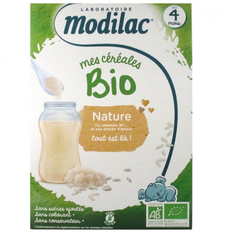 Modilac Mes Céréales Bio Nature 250 g