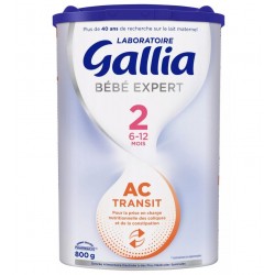 Gallia Bébé Expert AC Transit 2 6-12 Mois 800 g 3041091474988