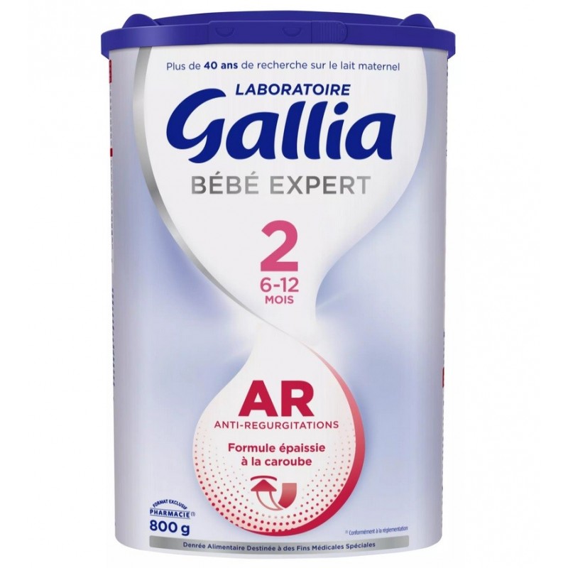 Gallia Bébé Expert Ar 2 Caroube - 800 g