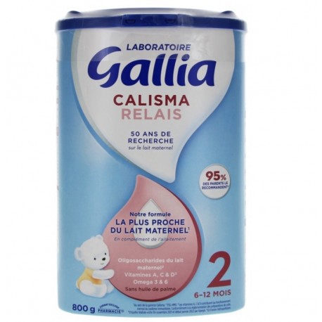 Gallia Calisma Relais 2 6-12 Mois 800 g 3041091461261