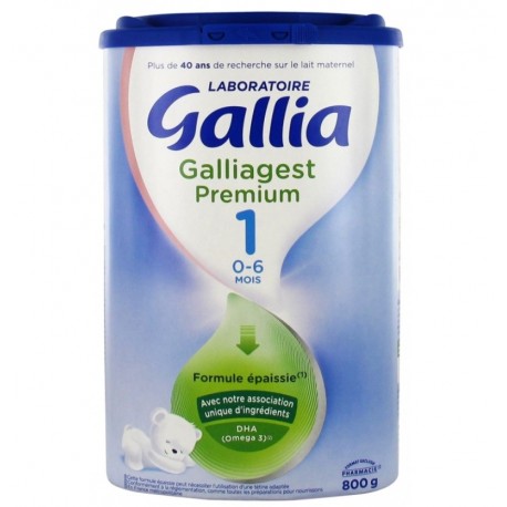 Gallia Galliagest Premium 1 0-6 Months 800 g 3041091511768