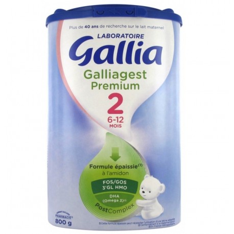 Gallia Galliagest Premium 2 6-12 Mois 800 g 3041091511775