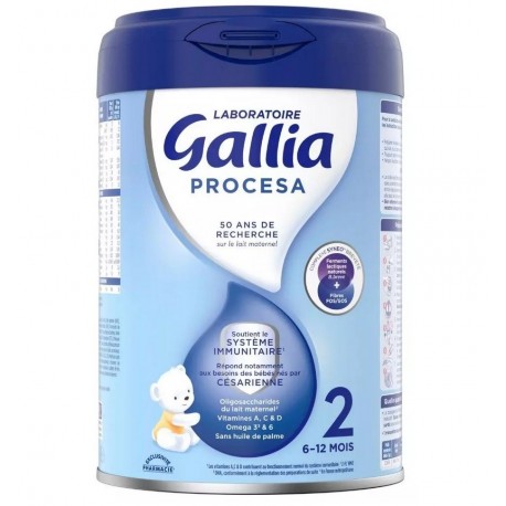 Gallia Procesa 2 6-12 Months 800 g 3041091823274