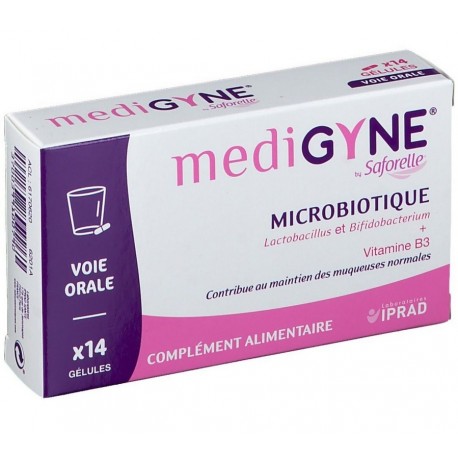 Medigyne Microbiotique 14 Gélules 3700399100790