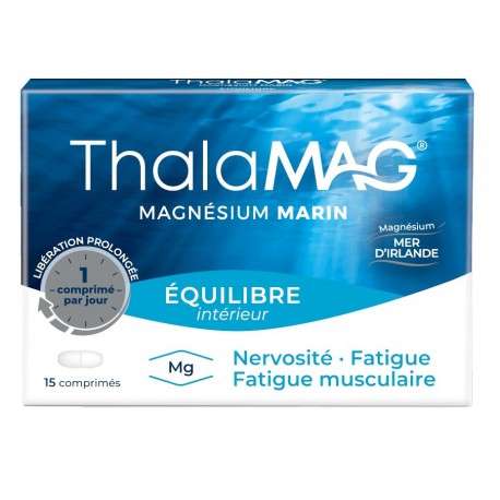 Thalamag Magnésium Marin Équilibre Intérieur 15 Comprimés 3700399101360