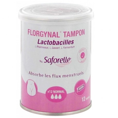 Saforelle Florgynal Tampon 12 Normal 3700399101247