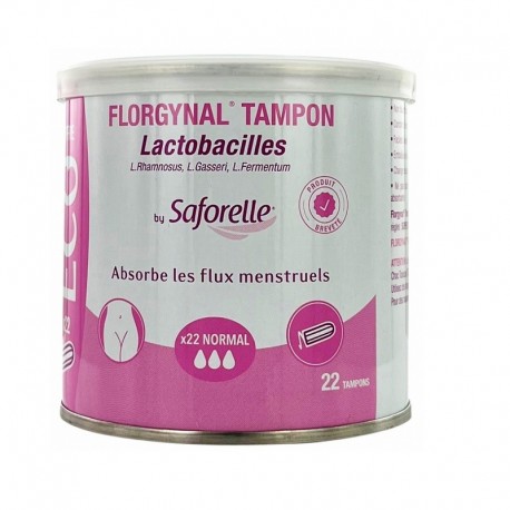 Saforelle Florgynal Tampon 22 Normal 3700399101223