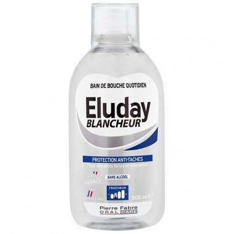 Eluday Blancheur Bain de Bouche Quotidien 500 ml 3577056021923