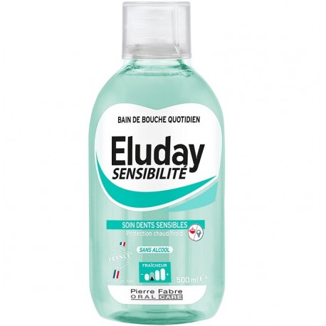 Eluday Sensibilité Bain de Bouche Quotidien 500 ml 3577056024238