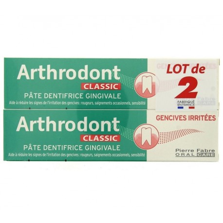 Arthrodont Classic Gingival Toothpaste 2 x 75 ml 3577056024719