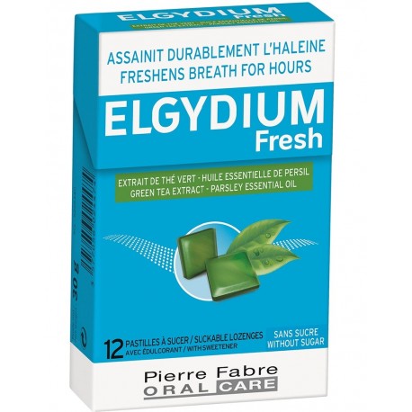 Elgydium Fresh 12 Pastilles à Sucer 3577056024474