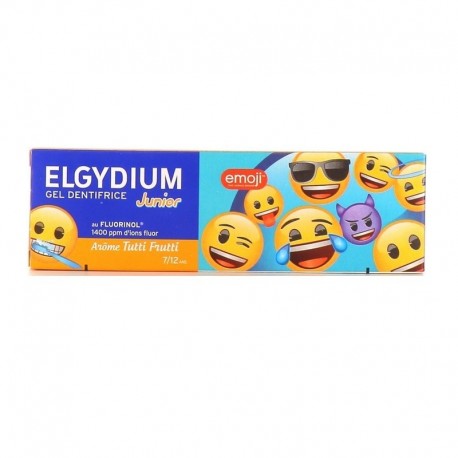 Elgydium Junior Gel Dentifrice Protection Caries Tutti Frutti 7-12 ans 50 ml 3577056025648