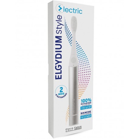 Elgydium Style Electric Brosse à Dents Électrique Argent 3577056025600