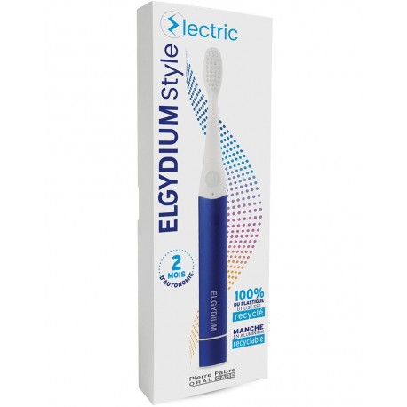 Elgydium Style Electric Brosse à Dents Électrique Bleu 3577056025594