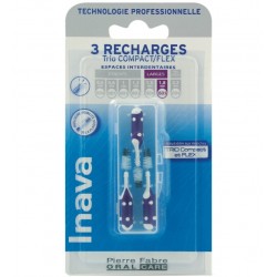 Inava 3 Recharges Trio Compact/Flex Brossettes Interdentaires ISO 5 1,8 mm 3577056020285