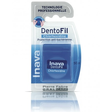 Inava Dentofil Chlorhexidine Fil Dentaire 50 m 3577056000201