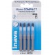Inava Mono Compact 4 Interdental Brushes Grey 2,6 mm 3577056020384