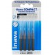 Inava Mono Compact 4 Interdental Brushes Black 0.6 mm 3577056020315