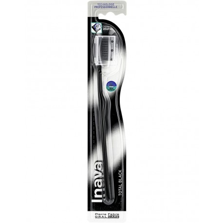Inava Total Black Toothbrush 3577056024290