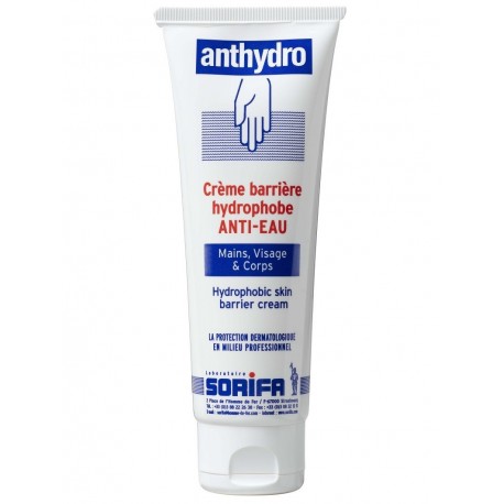 Sorifa Anthydro Crème Barrière Hydrophobe Anti-Eau 125 ml 3760027980057