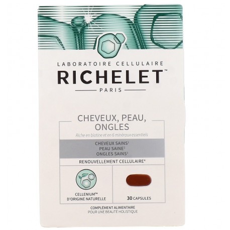 Richelet Cheveux Peau Ongles 30 Capsules 8006540073407