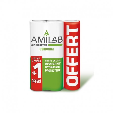 Amilab Soin des Lèvres 3 x 4.7 g 3401548090176