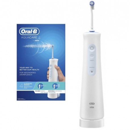Oral-B Aquacare 4 Portable Waterjet With Oxyjet Technology 4210201436409