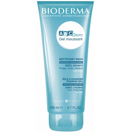 Bioderma ABCDerm Mild Cleansing Foaming Gel 200 ml 3401345568694