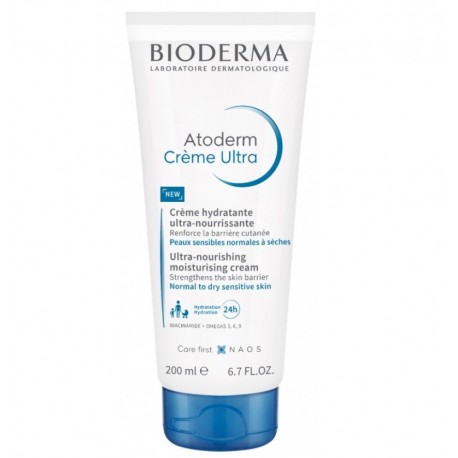 Bioderma Atoderm Crème Ultra Crème Hydratante Ultra-Nourrissante 200 ml 3701129805329