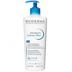 Bioderma Atoderm Crème Ultra Crème Hydratante Ultra-Nourrissante 500 ml