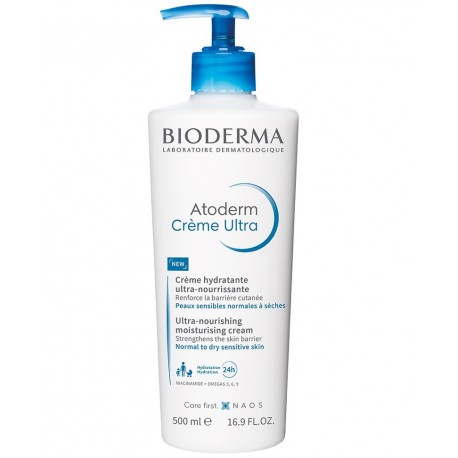 Bioderma Atoderm Crème Ultra Ultra-Nourishing Moisturising Cream 500 ml 3701129805343