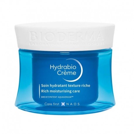 Bioderma Hydrabio Crème Soin Hydratant Texture Riche 50 ml 3401329447687