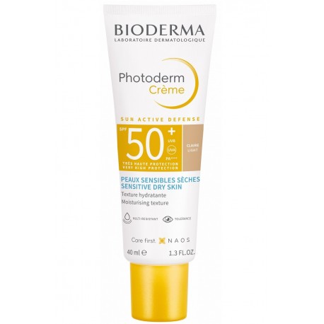 Bioderma Photoderm Crème SPF50+ Teintée Claire 40 ml 3701129803516