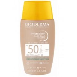 Bioderma Photoderm Nude Touch Mineral SPF50+ Teinte Claire 40 ml