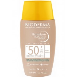 Bioderma Photoderm Nude Touch Mineral SPF50+ Teinte Dorée 40 ml