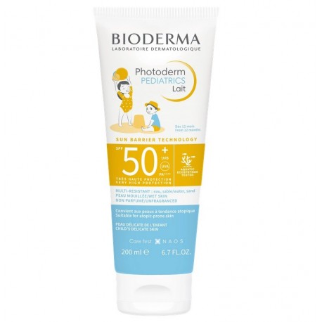 Bioderma Photoderm Pediatric Lait SPF50+ 200 ml 3701129807293