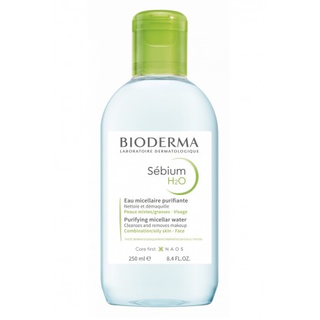 Bioderma Sébium H2O Eau Micellaire Nettoyante Purifiante 250 ml 3401572288297