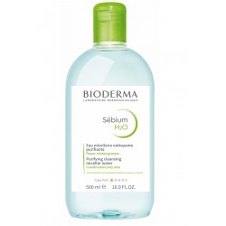 Bioderma Sébium H2O Eau Micellaire Nettoyante Purifiante 500 ml 3401575645851