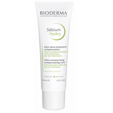 Bioderma Sébium Hydra Soin Hydratant Compensateur 40 ml 3401348840421