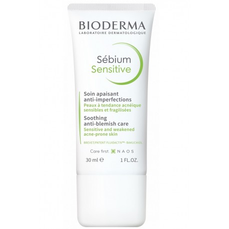 Bioderma Sébium Sensitive Soin Apaisant Anti-Imperfections 30 ml 3401360106994