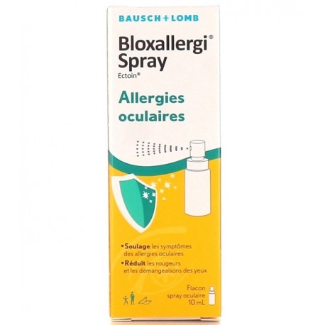 Bausch + Lomb Bloxallergi Spray Allergies Oculaires 10 ml 3614790000767