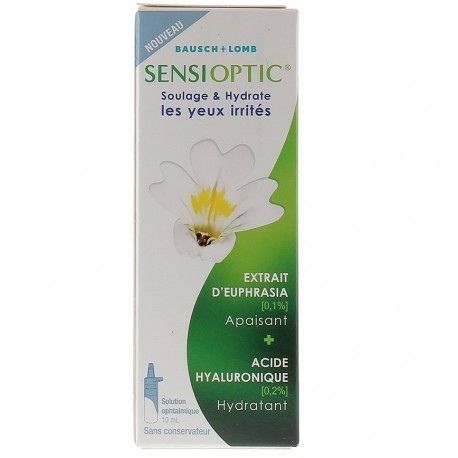 Bausch + Lomb Sensioptic Solution Ophtalmique 10 ml 3614790000378