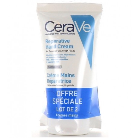 CeraVe Reparative Hand Cream 2 x 50 ml 3433425254999