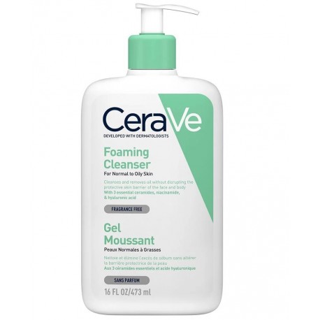 CeraVe Foaming Cleanser 473 ml 3337875597357